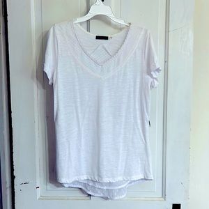 Basic white tshirt, with great back detailing.